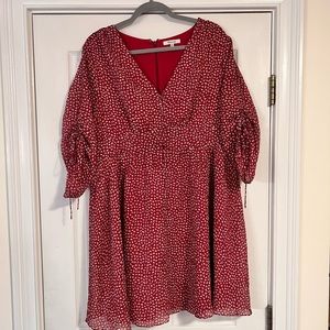 Madewell Starviolet Mini Dress in Ditsy Flowers